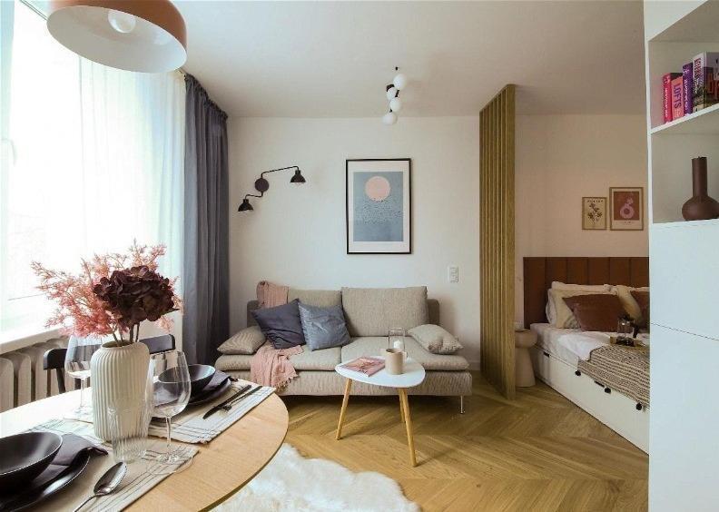 Designer Studio With Bedroom Near Old Town Dubois Warsawa Bagian luar foto
